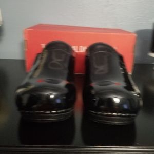 Sanita Patent Leather Clog